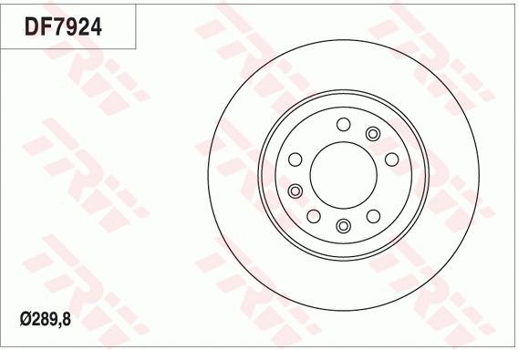 Brake Disc (DF7924)