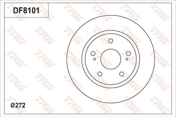 Brake Disc (DF8101)