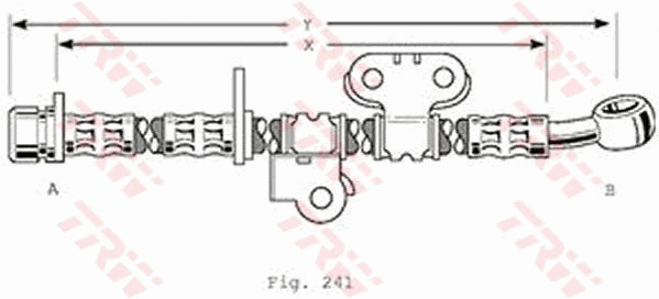 Brake Hose (PHD375)