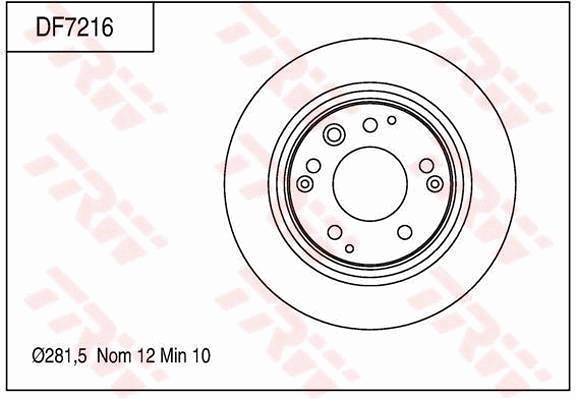 Brake Disc (DF7216)