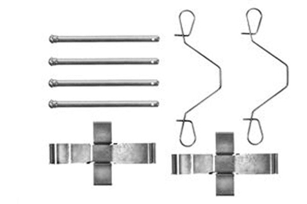 Accessory Kit, disc brake pad (PFK70)