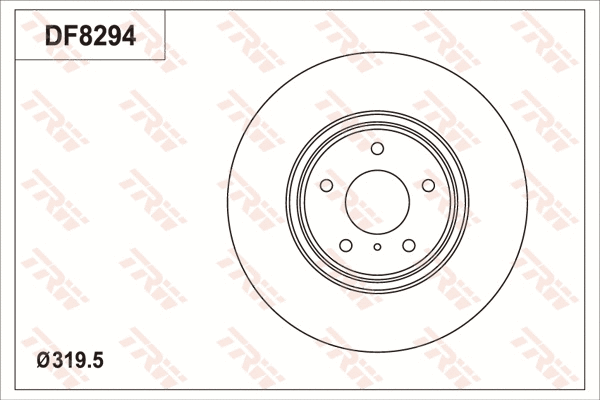 Brake Disc (DF8294S)