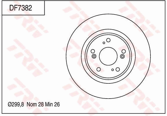 Brake Disc (DF7382)