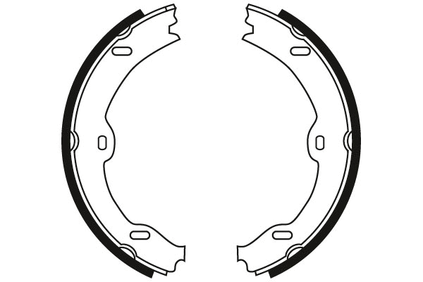 Brake Shoe Set, parking brake