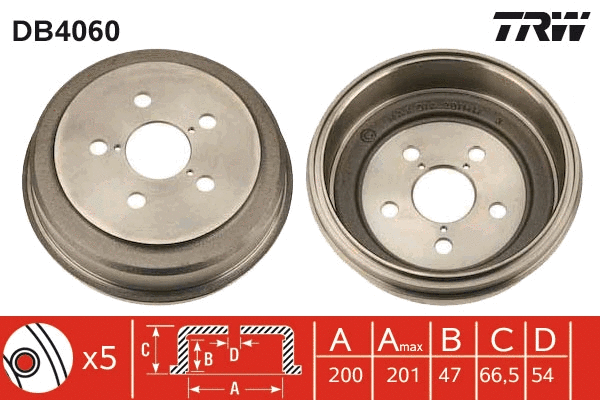 Brake Drum (DB4060)