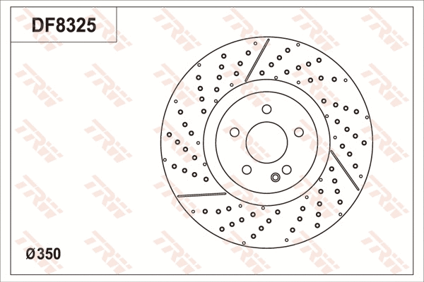 Brake Disc (DF8325S)