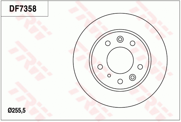 Brake Disc (DF7358)