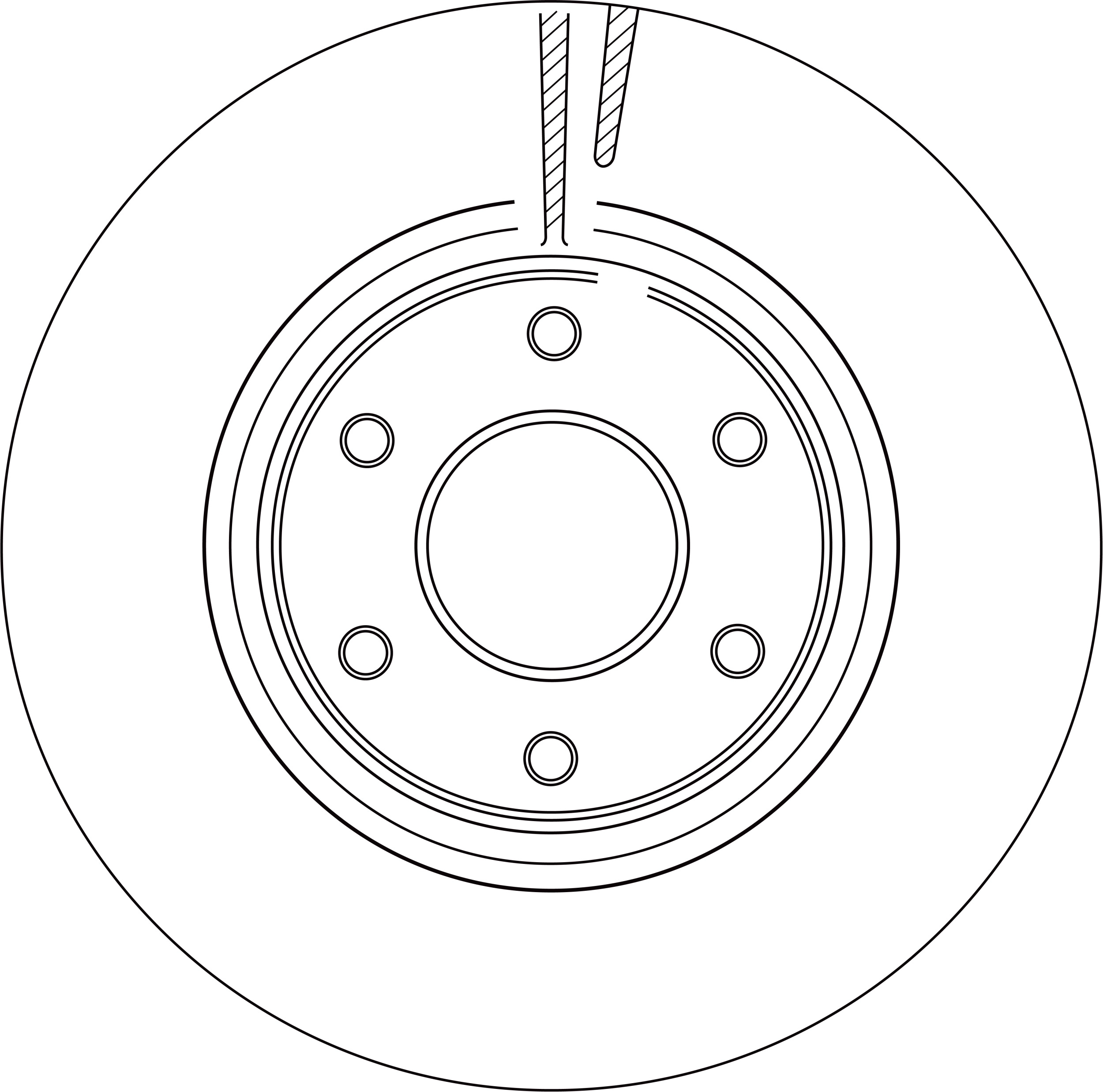 Brake Disc (DF8375SL)