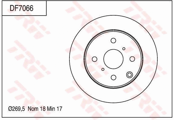 Brake Disc (DF7066)