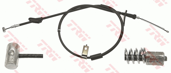 Cable Pull, parking brake (GCH234)