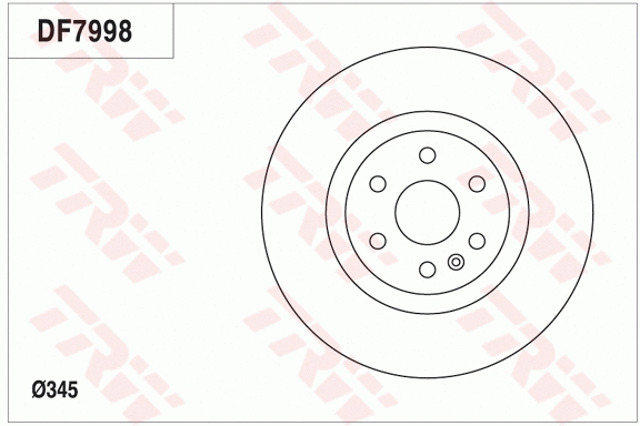 Brake Disc (DF7998)