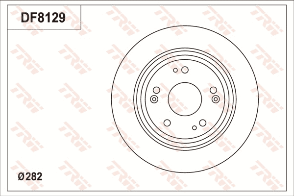 Brake Disc (DF8129S)