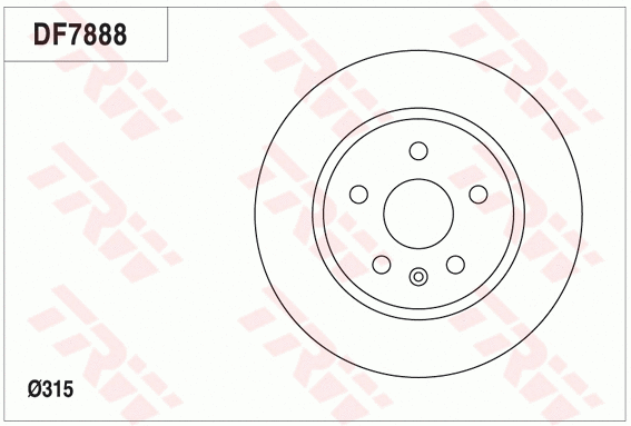 Brake Disc (DF7888)