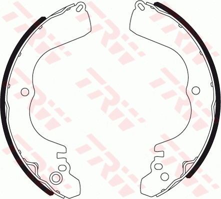 Brake Shoe Set (GS7356)