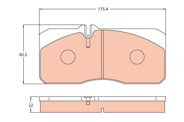 Brake Pad Set, disc brake (GDB5059)