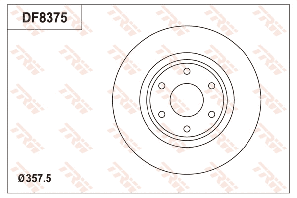Brake Disc (DF8375S)