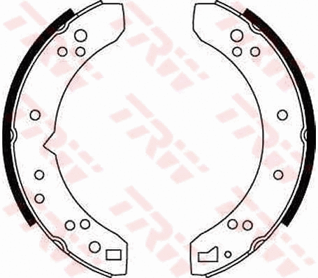 Brake Shoe Set (GS6070)