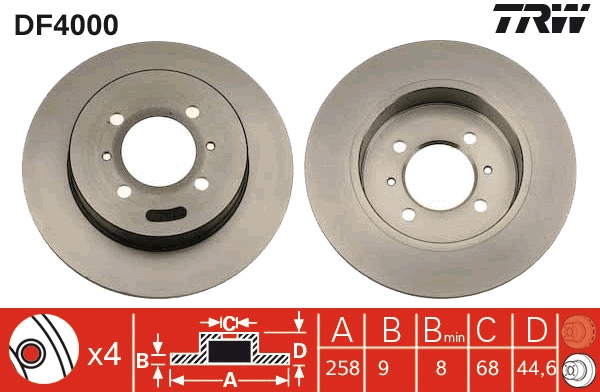 Brake Disc (DF4000)