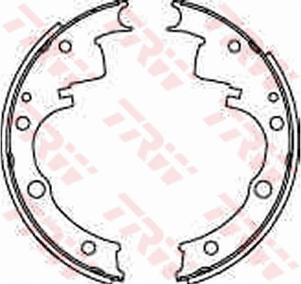 Brake Shoe Set (GS6209)