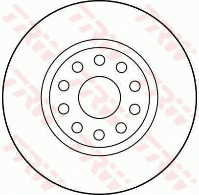 Brake Disc (DF2761)