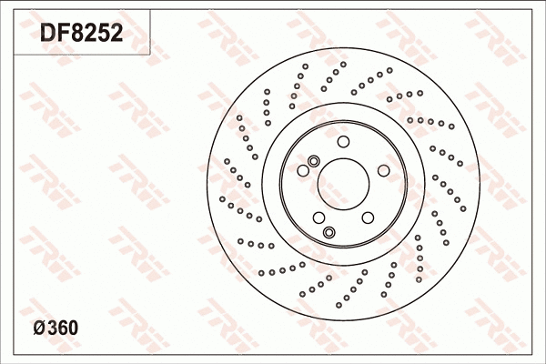 Brake Disc (DF8252S)