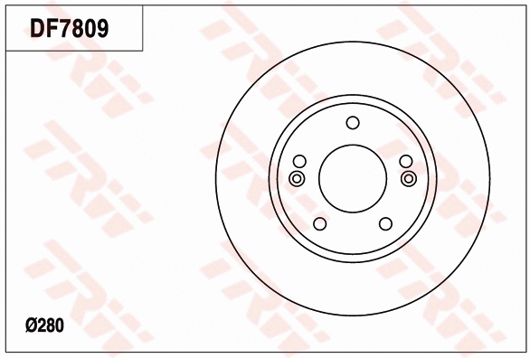 Brake Disc (DF7809)