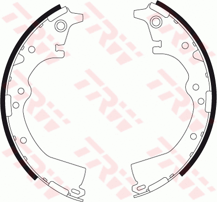 Brake Shoe Set (GS7078)