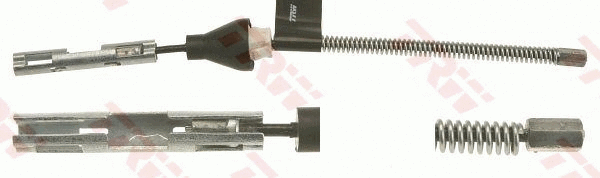 Cable Pull, parking brake (GCH3028)