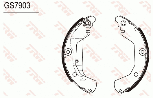 Brake Shoe Set (GS7903)