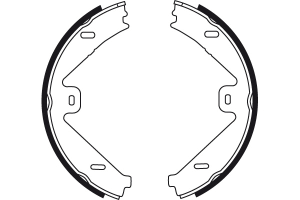 Brake Shoe Set, parking brake
