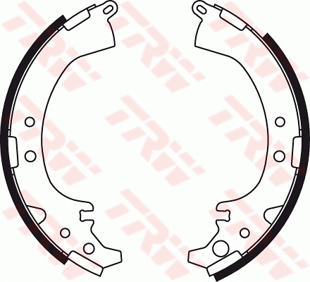 Brake Shoe Set (GS8449)