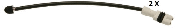 Warning Contact, brake pad wear (GIC295)