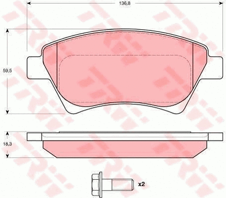 Brake Kit, disc brake (GTD1161)