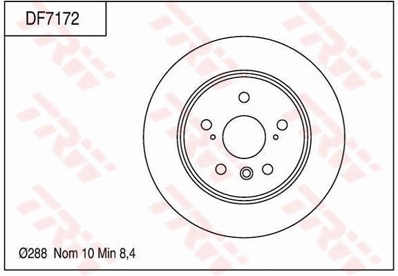 Brake Disc (DF7172)