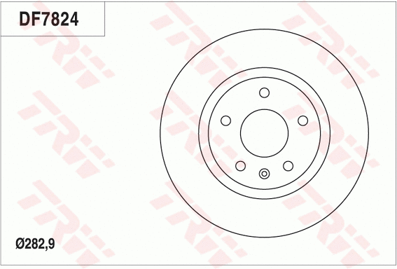 Brake Disc (DF7824)