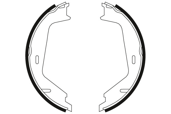 Brake Shoe Set, parking brake