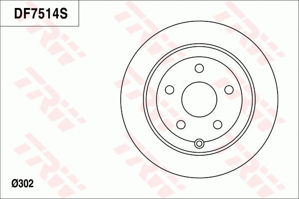 Brake Disc (DF7514)