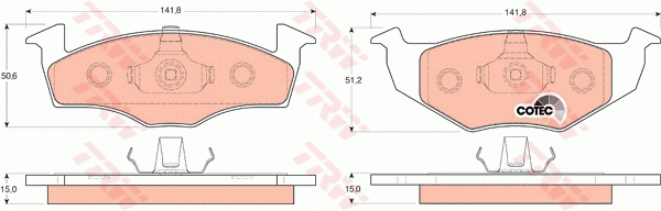 Brake Kit, disc brake (GTD1198)