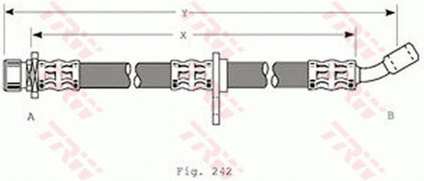 Brake Hose (PHD278)
