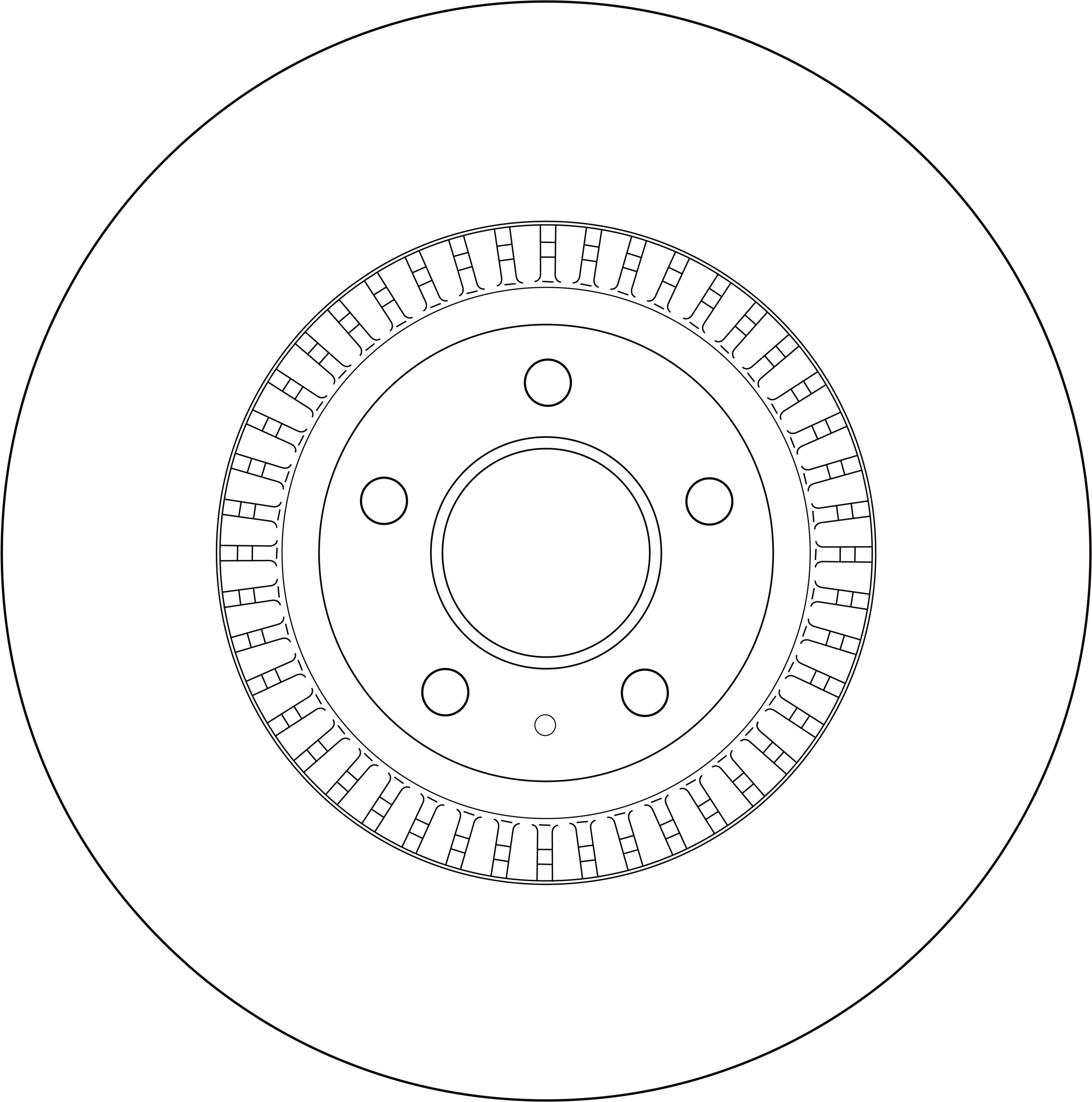Brake Disc (DF8037SR)