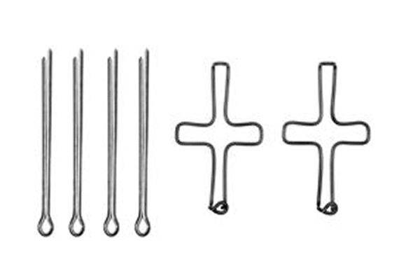 Accessory Kit, disc brake pad (PFK277)