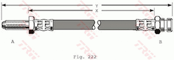 Brake Hose (PHB195)