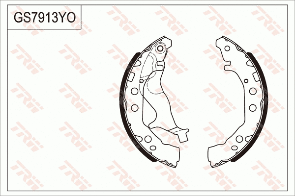 Brake Shoe Set (GS7913)