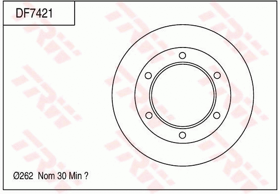 Brake Disc (DF7421)