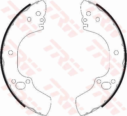 Brake Shoe Set (GS7805)