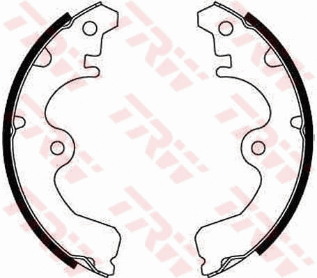 Brake Shoe Set (GS8182)