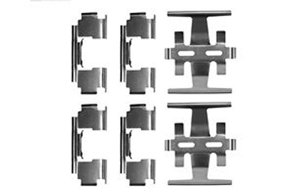 Accessory Kit, disc brake pad (PFK266)