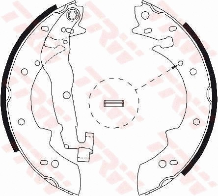 Brake Shoe Set (GS8525)
