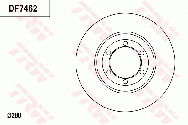 Brake Disc (DF7462)