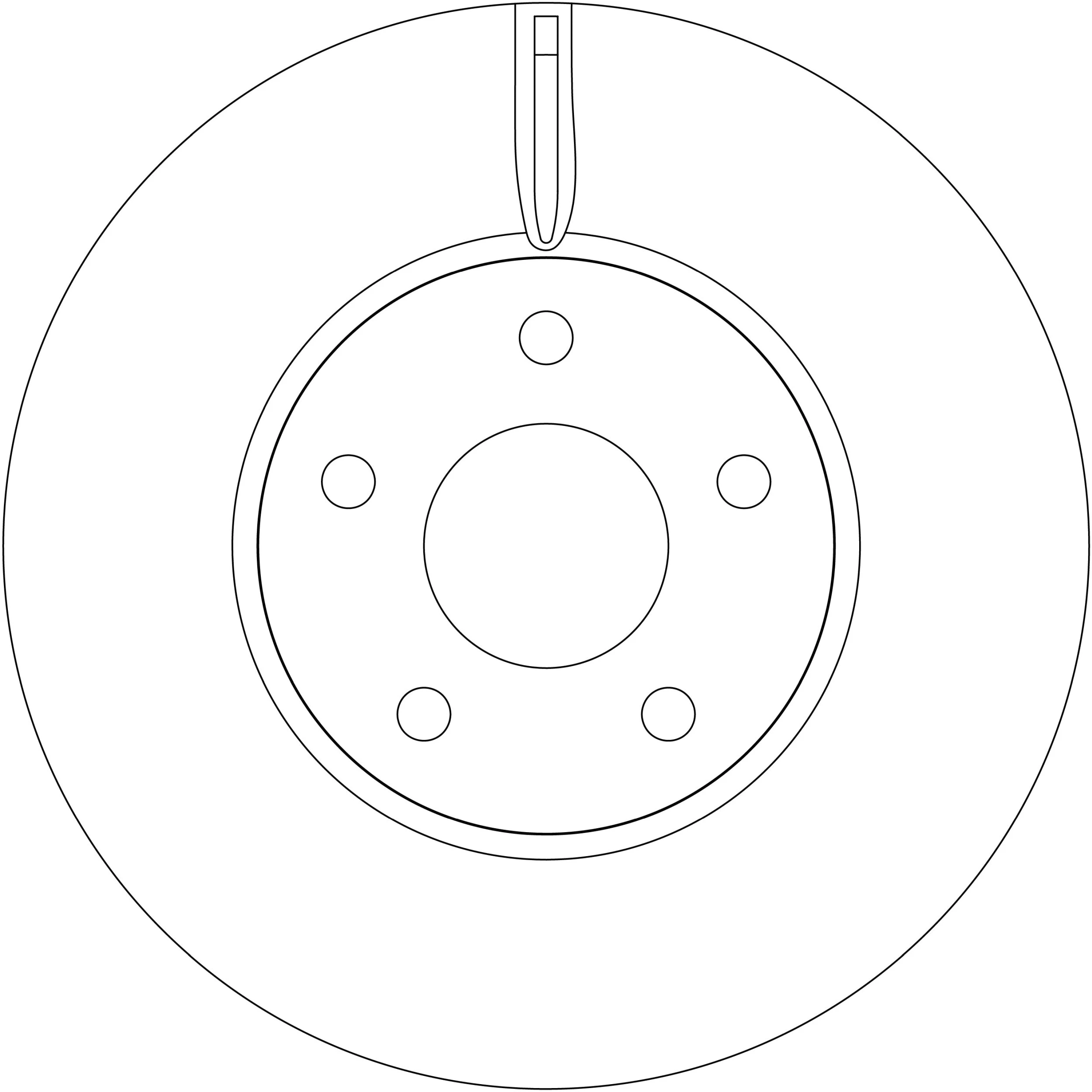 Brake Disc (DF8595S)